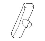 51318125892 - Body: Side Molding Clip for BMW: 740i, 740iL, 750iL Image