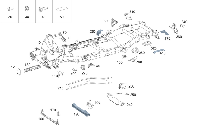 5244 - Trailer Coupling: Weld Nut for Mercedes-Benz Image image