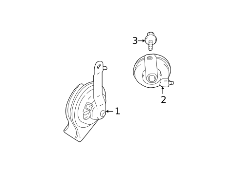 Anti-Theft Components for 2002 Mitsubishi Eclipse #1