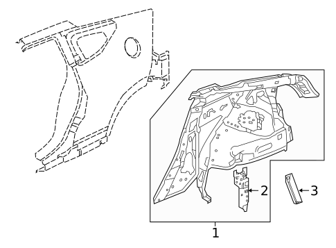 Inner Structure for 2013 Honda CR-Z #0