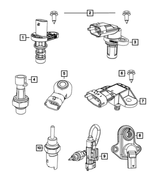68070745AA - : Knock Sensor for Mopar Image