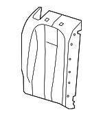 8W6885806BQDAC - Body: Seat Back Cover for Audi: RS5 Image