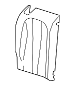 8W6885776B - Body: Seat Back Pad for Audi: A5 Quattro, RS5, S5 Image