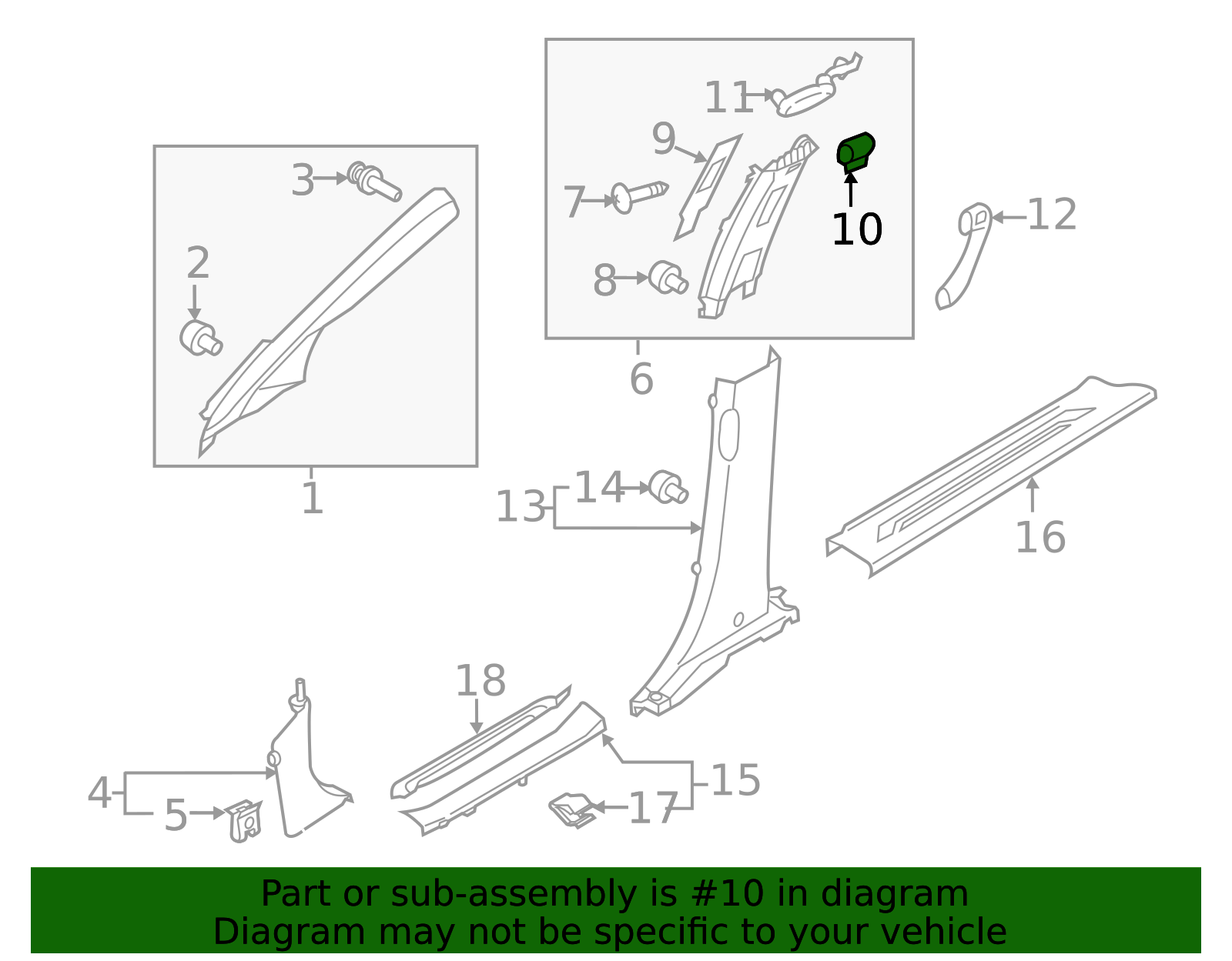 89375-A9060WK - Hook 2015-2021 Kia Sedona | Smithtown Kia Parts