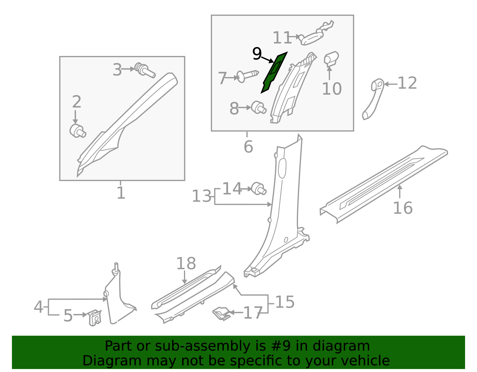 85833-A9000DAA - Adjust Cover 2015-2021 Kia Sedona | Kia.Parts Store
