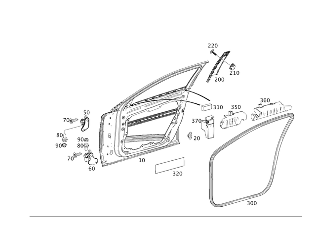 19985150 - Front Doors: Stop Plug for Mercedes-Benz Image image